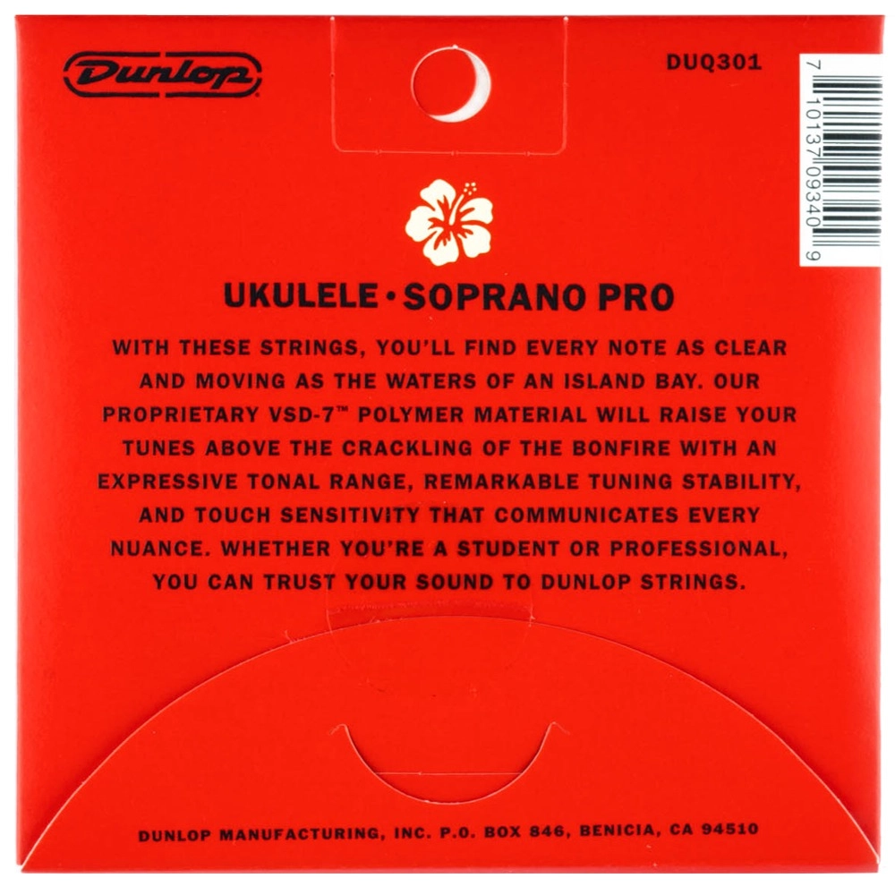 Imagem do produto Encordoamento Para Ukulele Dunlop Soprano DUQ301
