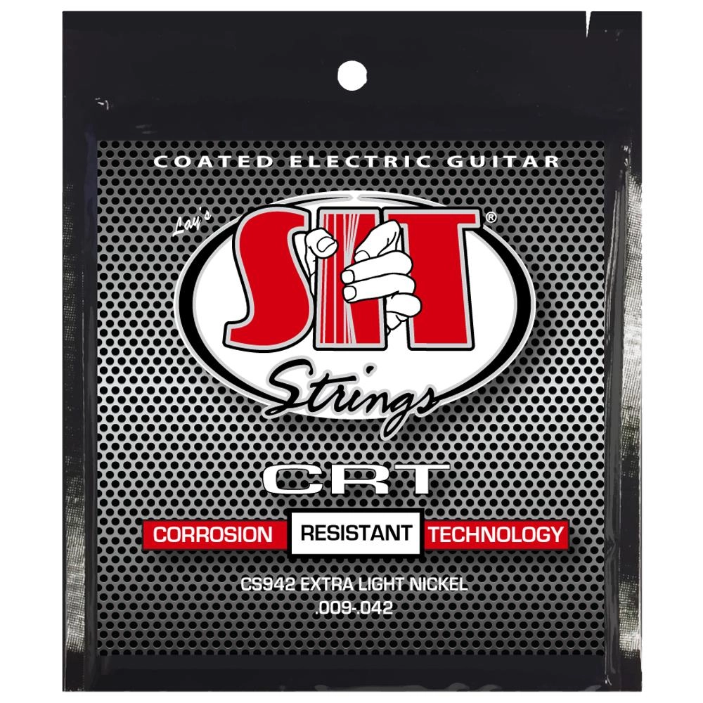 Imagem do produto Encordoamento Para Guitarra SIT 009 CRT Coated Light CS942