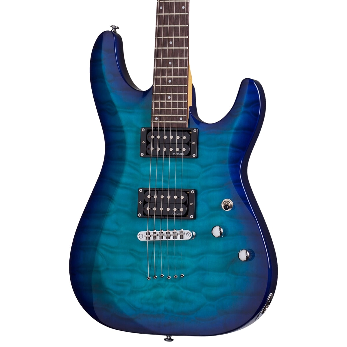 Imagem do produto Guitarra Schecter C-6 Plus Ocean Blue Burst HH