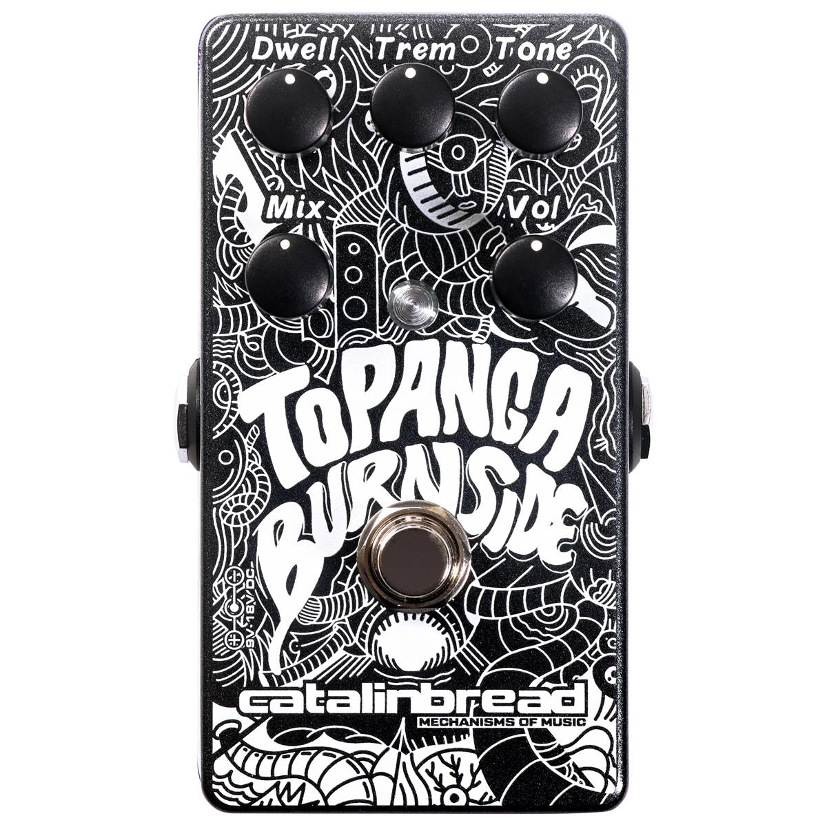 Imagem do produto Pedal de Efeito Para Guitarra Catalinbread Topanga Burnside Reverb e Tremolo