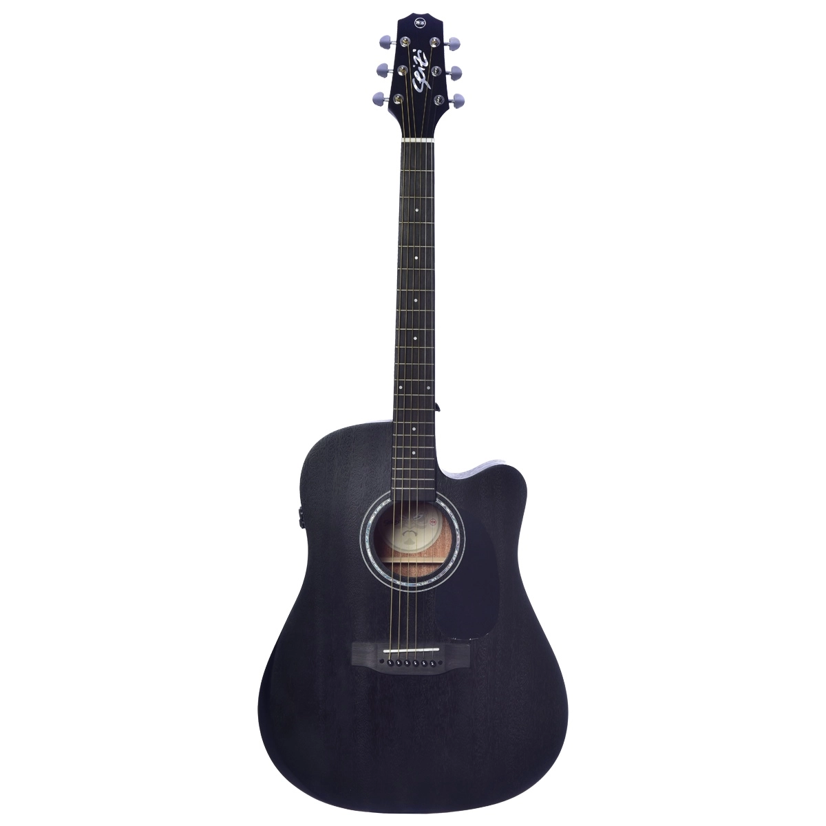 Imagem do produto Violão Aço Eletroacústico Seizi Neo Tokyo Cutaway Mirai Folk Open Pore Black