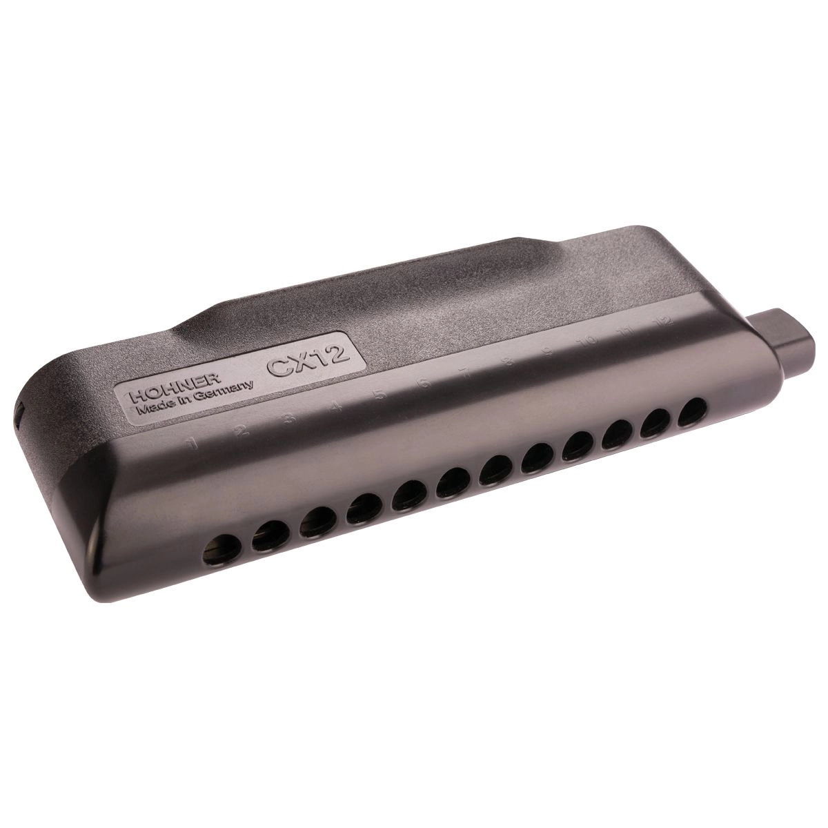Imagem do produto Gaita Hohner Cromática CX12 C Dó Preta 7545/48