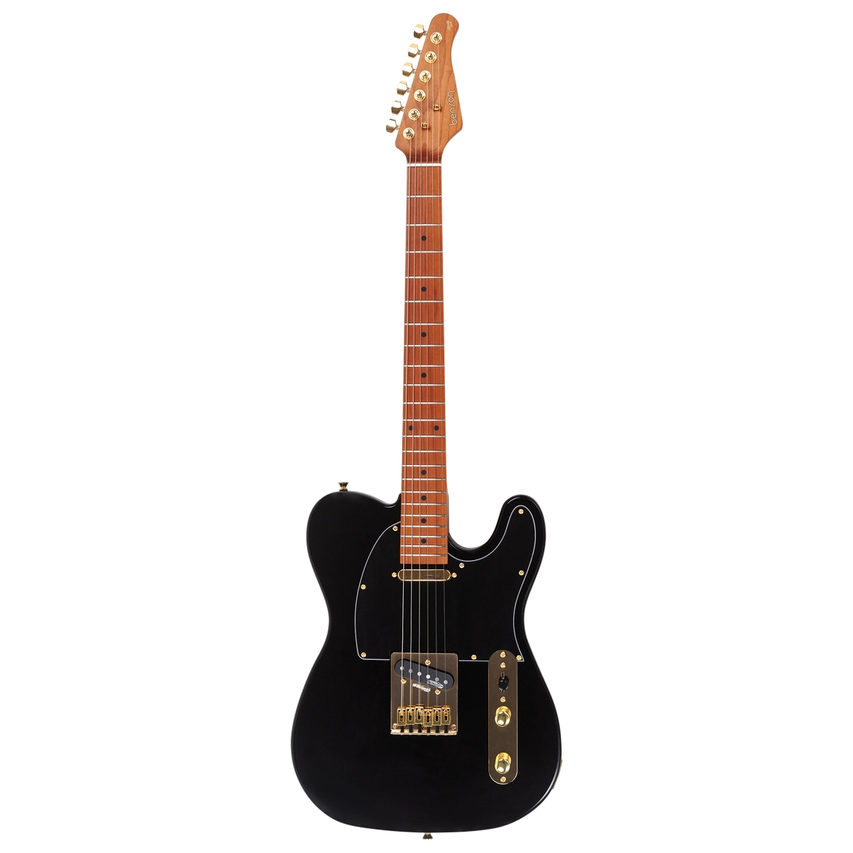 Imagem do produto Guitarra Benson Hardy 904 Telecaster Black Gold SS