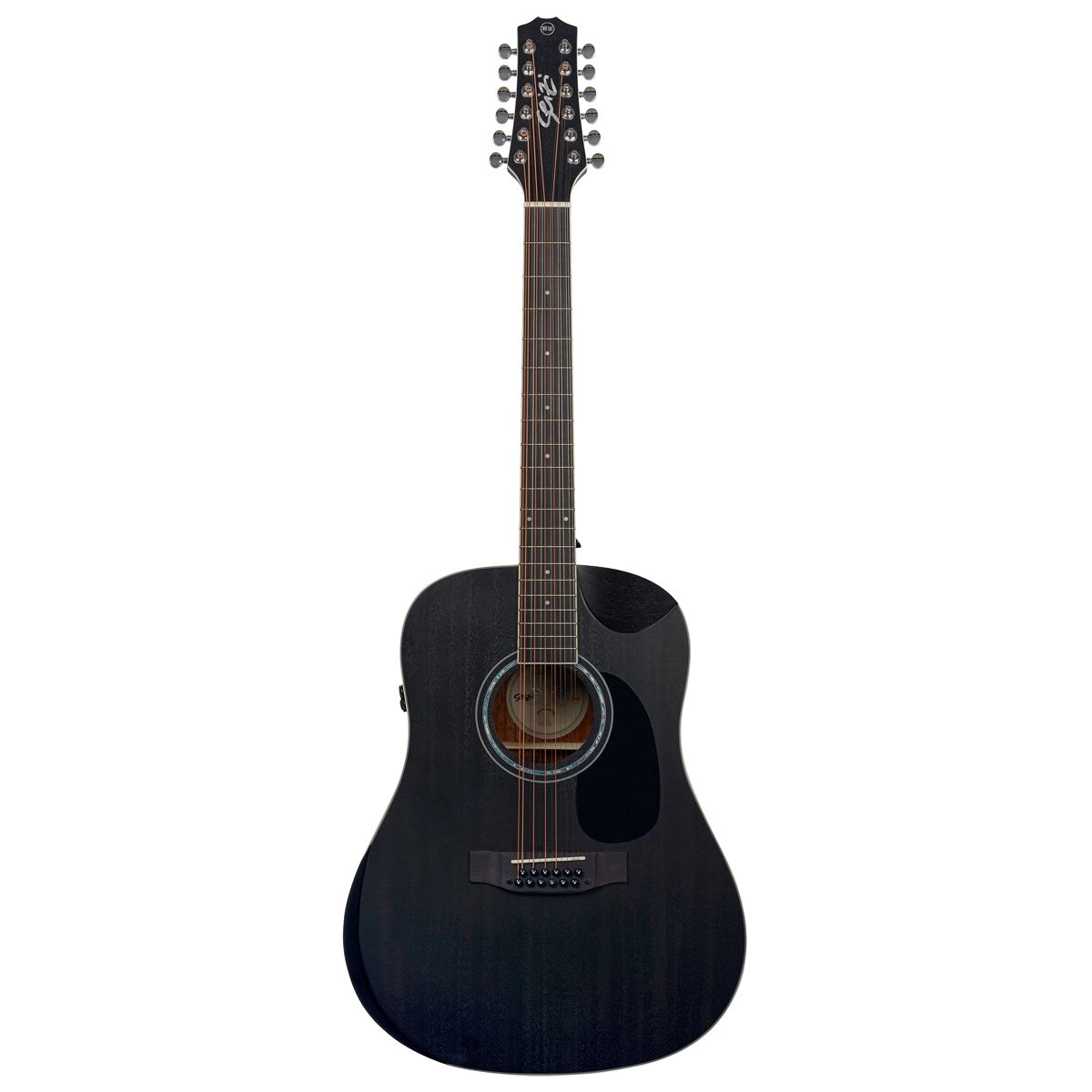 Imagem do produto Violão Eletro Acústico Seizi Neo Akira 12 Cordas Mirai Folk Open Pore Black