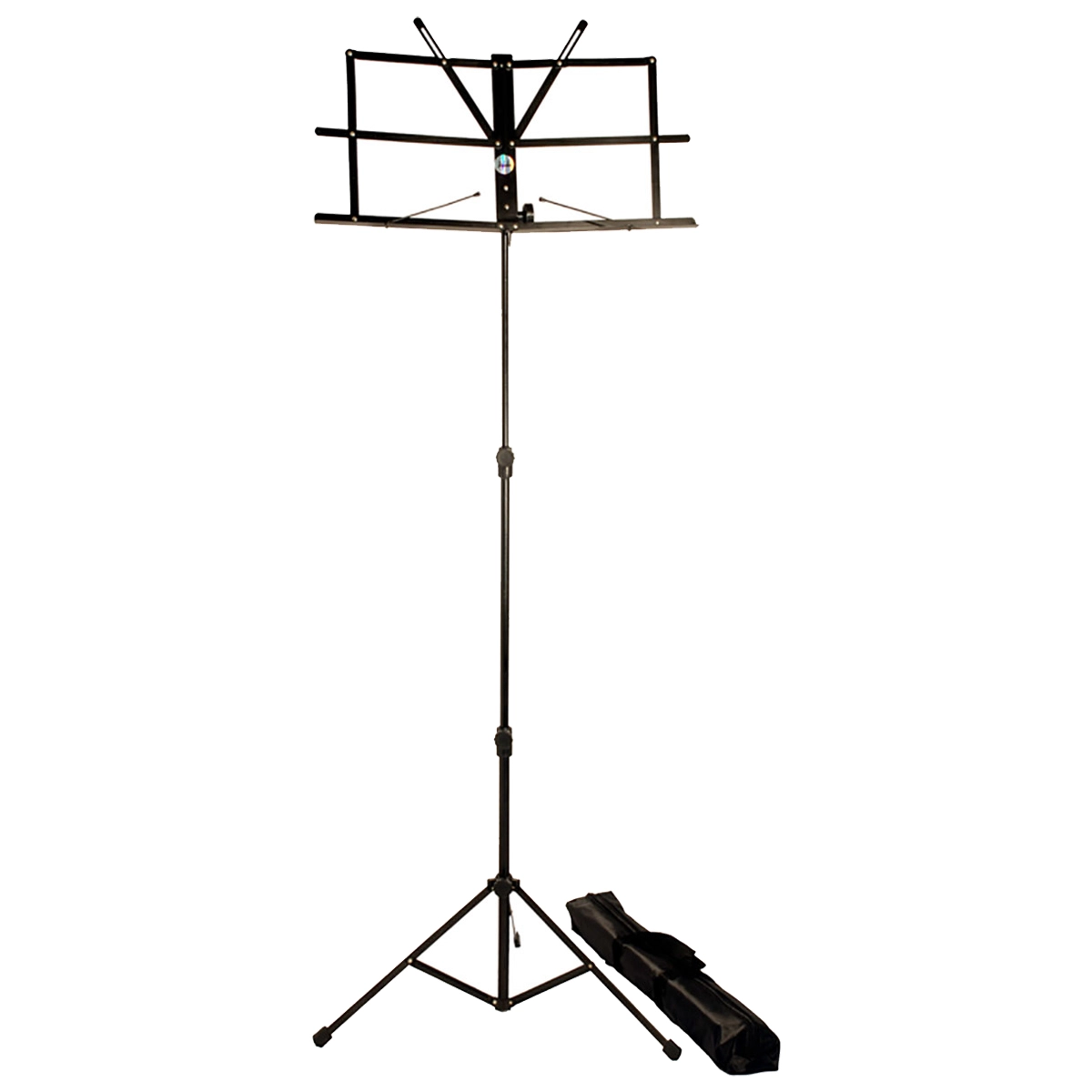 Imagem do produto Estante Telescópica Para Partitura Dolphin Preta Com Capa