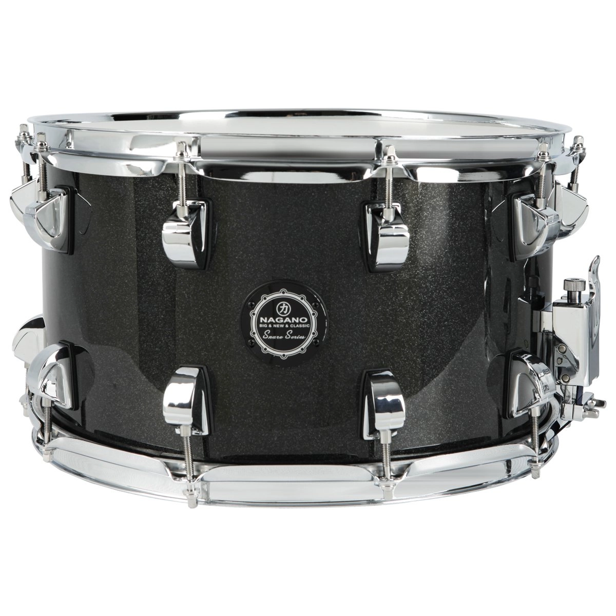 Imagem do produto Caixa de Bateria Nagano Big Beat Ebony Sparkle 14x8"