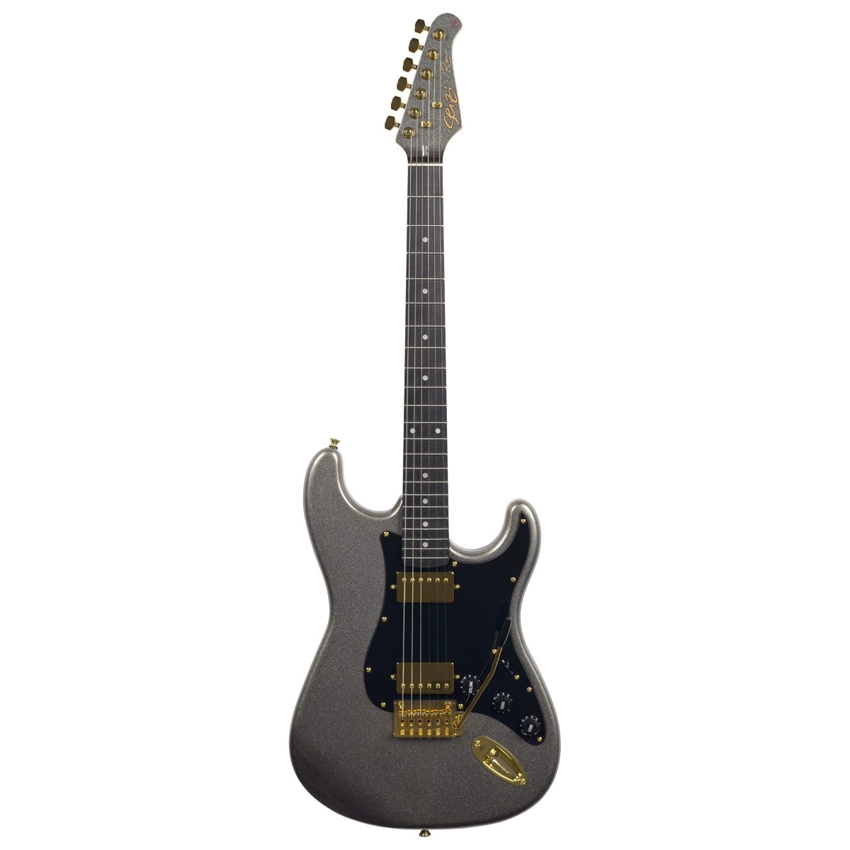 Imagem do produto Guitarra Seizi Vintage Ronin Stratocaster Reinaldo Meirelles Space Grey HH