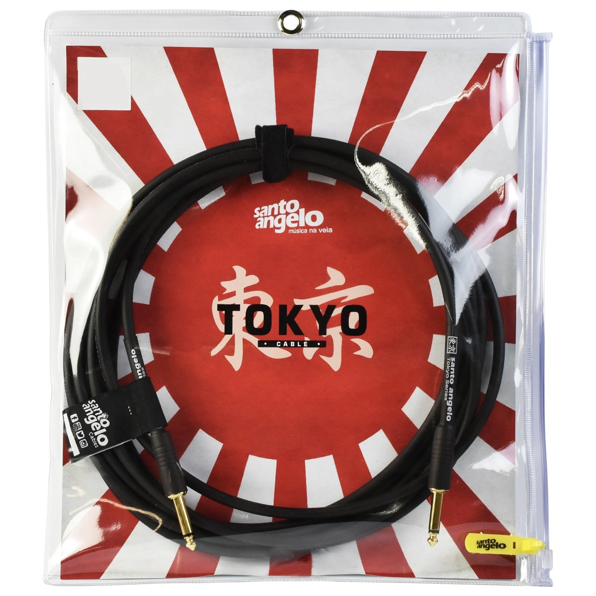 Imagem do produto Cabo Santo Angelo Tokyo Plug P10 X P10 Automute 6,09 Metros