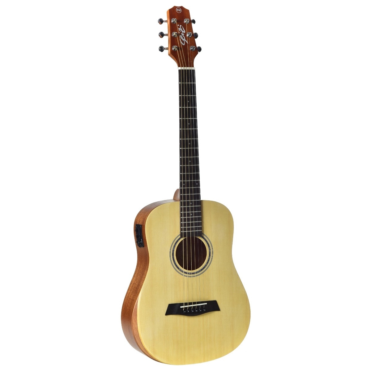Imagem do produto Violão Aço Eletroacústico Seizi Baby Neo Tokyo Folk Natural Satin