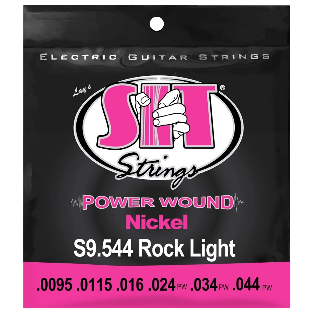 Imagem do produto Encordoamento Para Guitarra SIT 0095 Power Wound Rock Light S9544