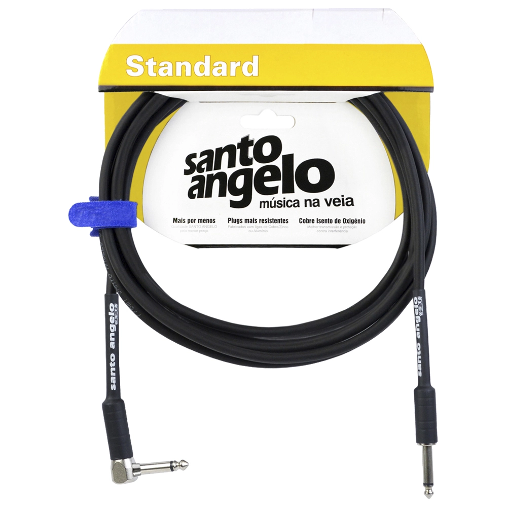 Imagem do produto Cabo Santo Angelo Standard Angel Plug P10 L P10 6,10 Metros