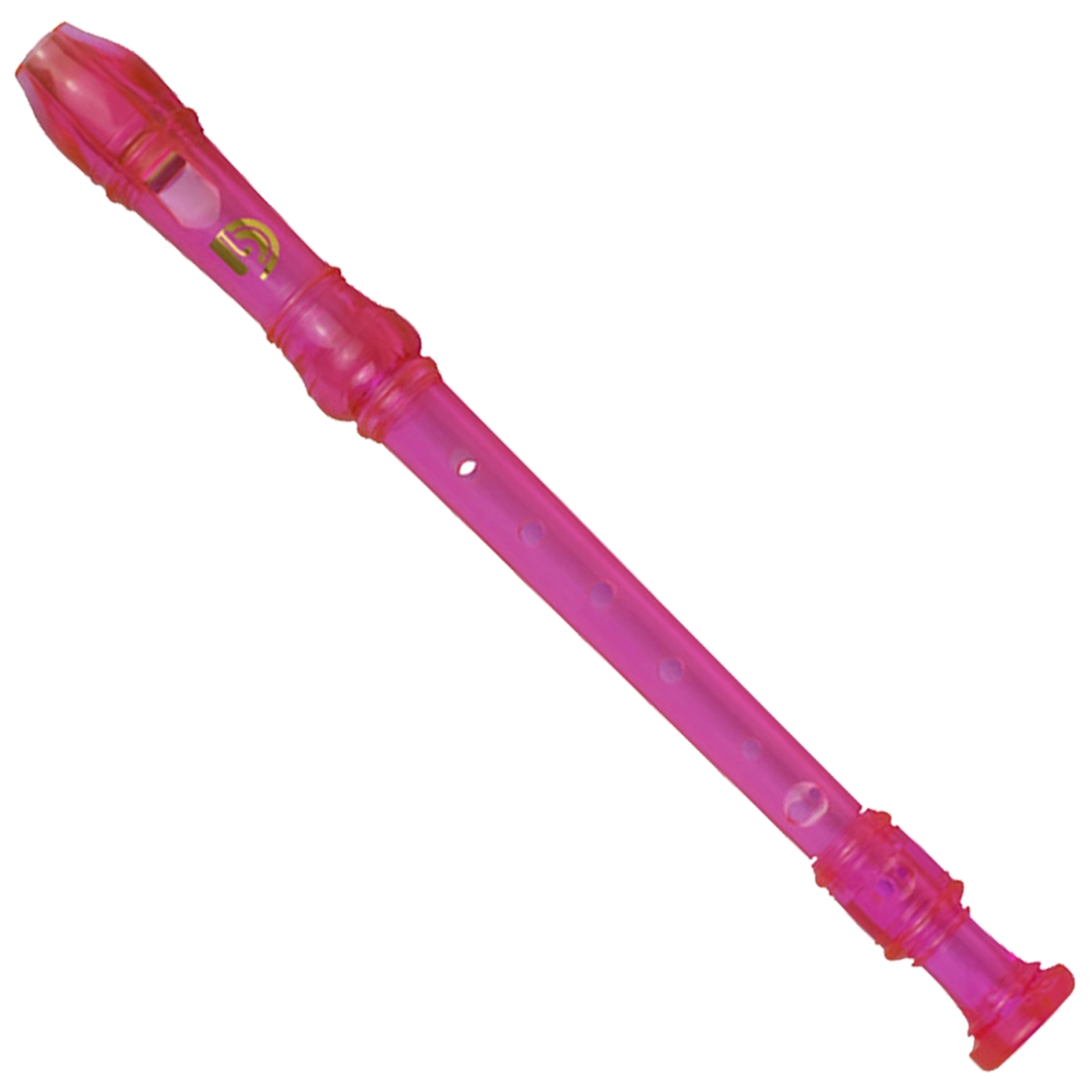 Imagem do produto Flauta Dolphin Doce Soprano Germânica Rosa