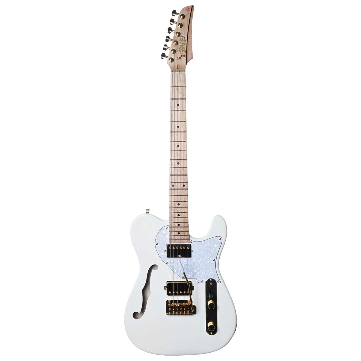 Imagem do produto Guitarra Seizi Katana Kabuki White Gold HH