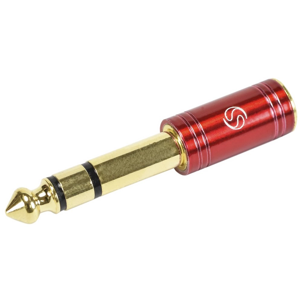Imagem do produto Plug Adaptador Santo Angelo P2/P10 Estéreo Banhando à Ouro 18k