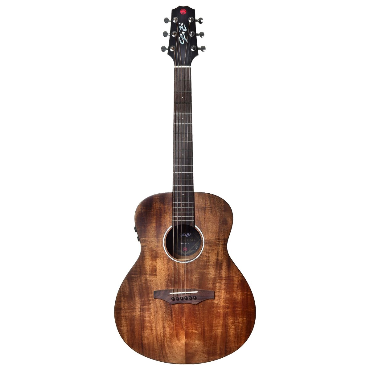 Imagem do produto Violão Eletroacústico Seizi Supreme Mini Ryu Mirai Auditório Koa