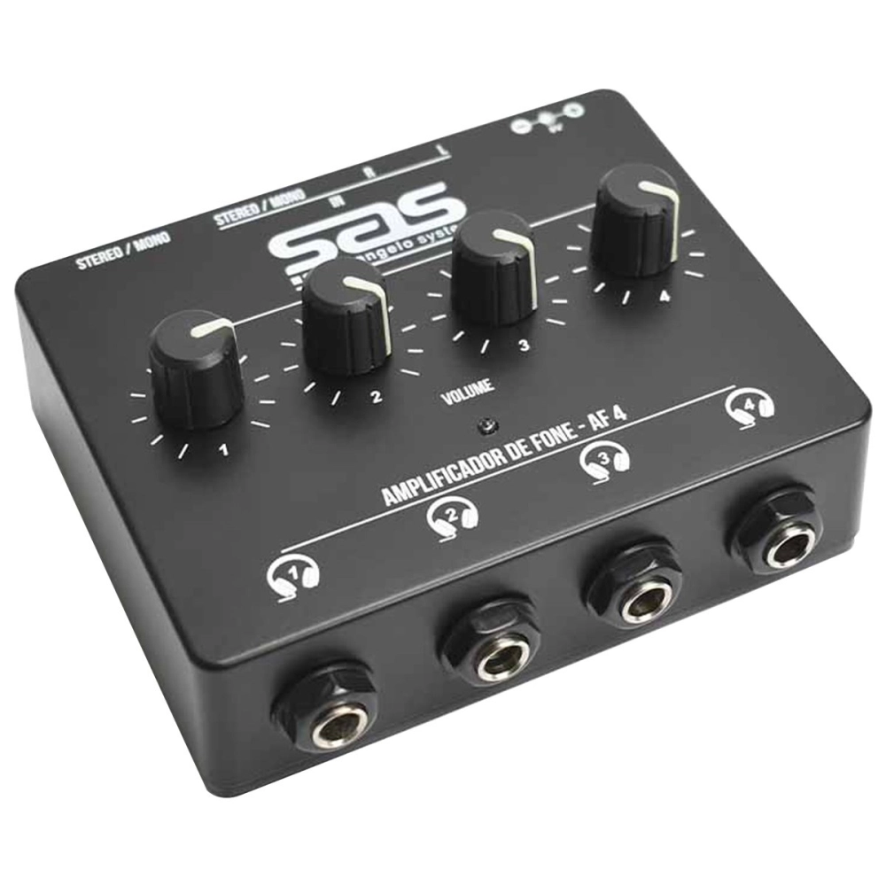 Imagem do produto Amplificador de Fones de Ouvido Santo Angelo AF4 P10/P2