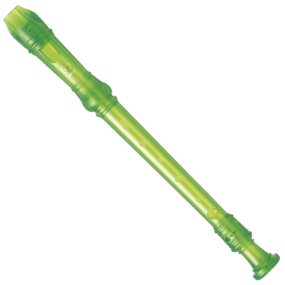 Imagem do produto Flauta Yamaha Doce Soprano Barroca C Dó Verde YRS-20BG
