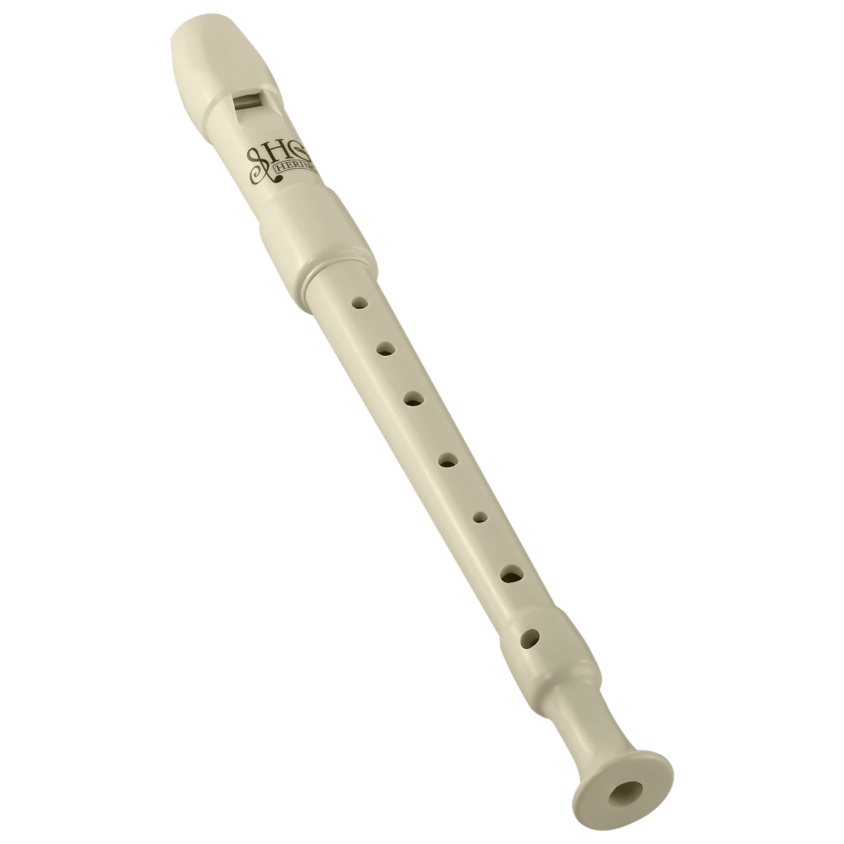 Imagem do produto Flauta Shg Hering Doce Soprano Germânica C Dó Marfim com Capa