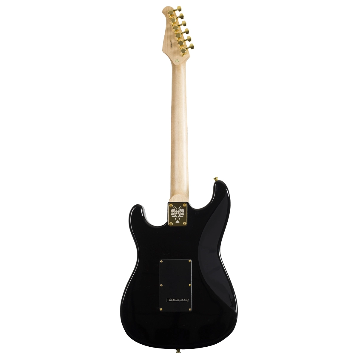 Imagem do produto Guitarra Seizi Vintage Budokan Stratocaster Black Gold HSS