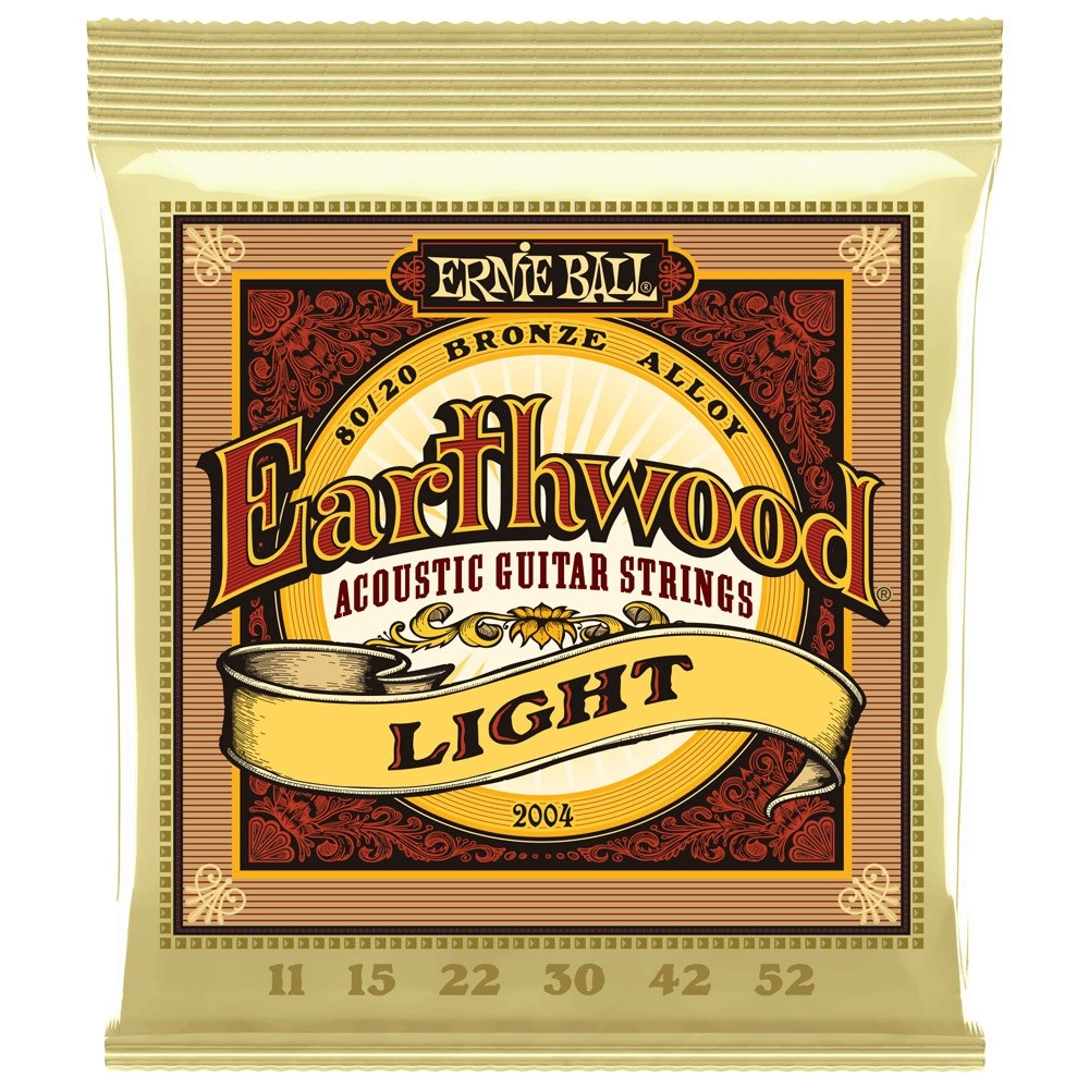 Imagem do produto Encordoamento Para Violão Aço Ernie Ball 011 Earthwood 2004