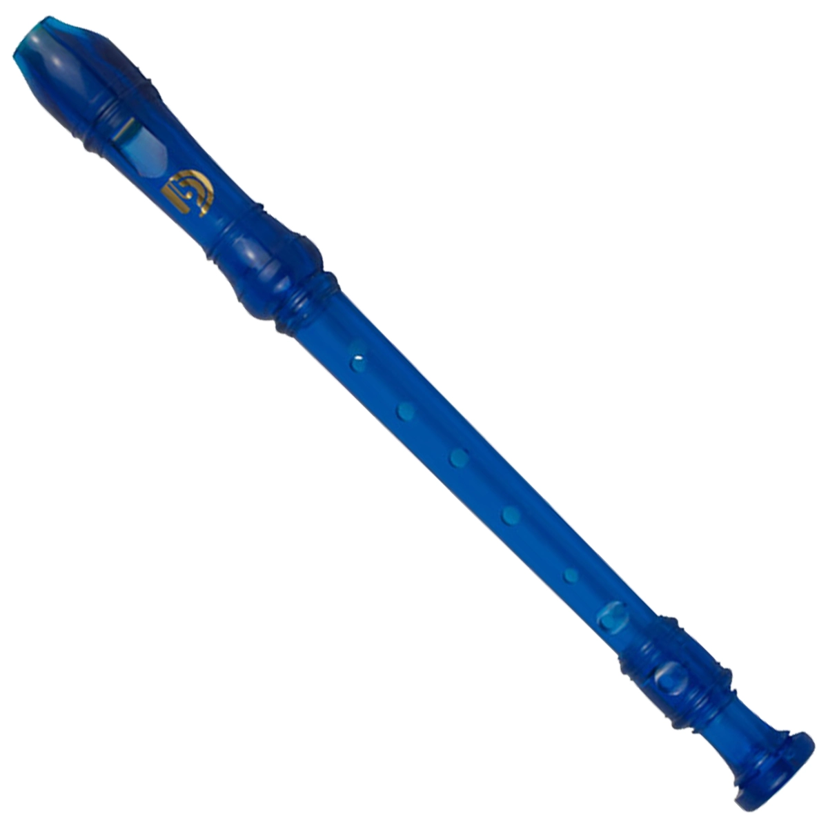 Imagem do produto Flauta Dolphin Doce Soprano Germânica Azul
