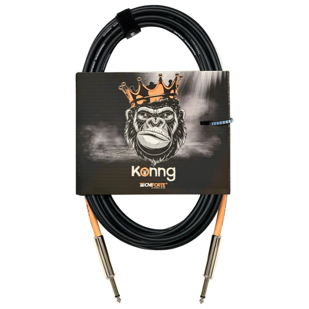 Imagem do produto Cabo Tecniforte Konng Plug Reto P10 x P10 4,58 Metros