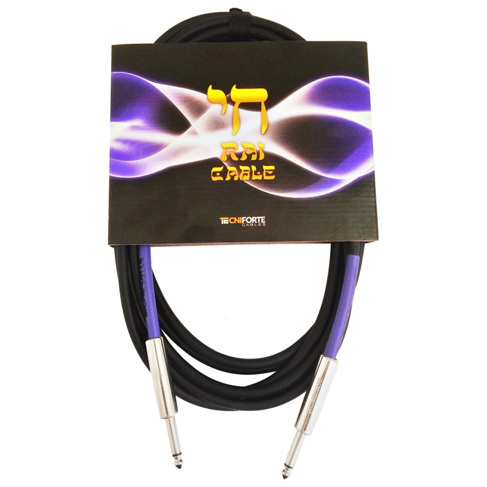 Imagem do produto Cabo Tecniforte Rai Plug Reto P10 X P10 4,58 Metros