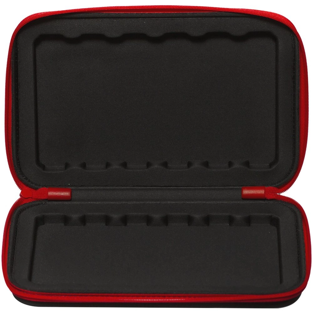 Imagem do produto Case para 6 Gaitas Diatônicas 4 Music Preto e Vermelho