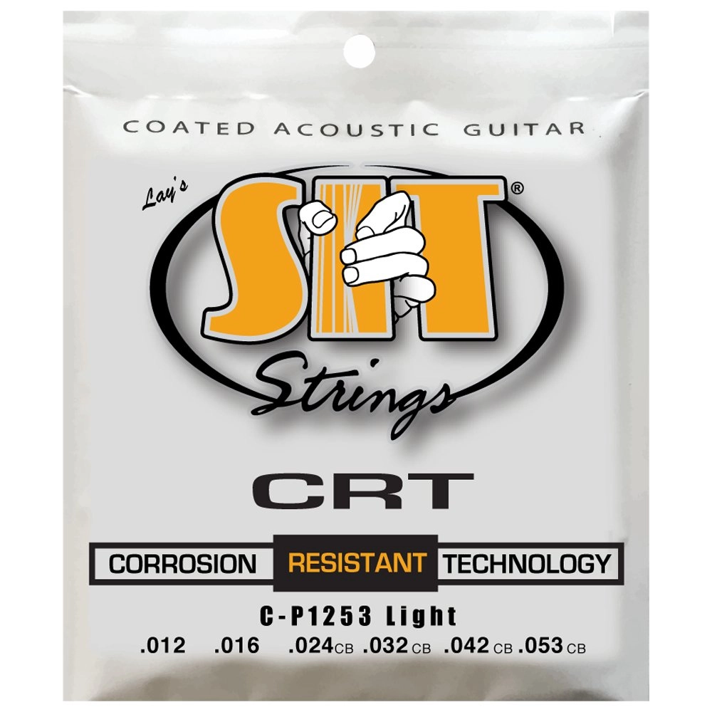 Imagem do produto Encordoamento Para Violão Aço SIT 012 Phosphor Bronze CRT Coated Light C-P1253