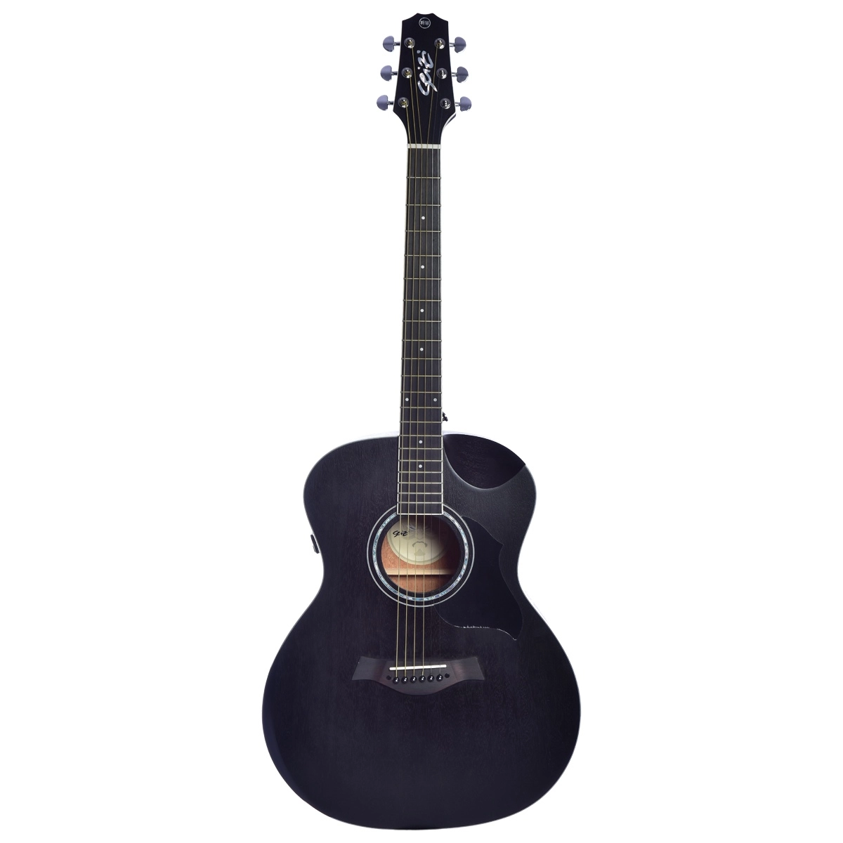 Imagem do produto Violão Aço Eletroacústico Seizi Nagoya Mirai Grand Concert Open Pore Black
