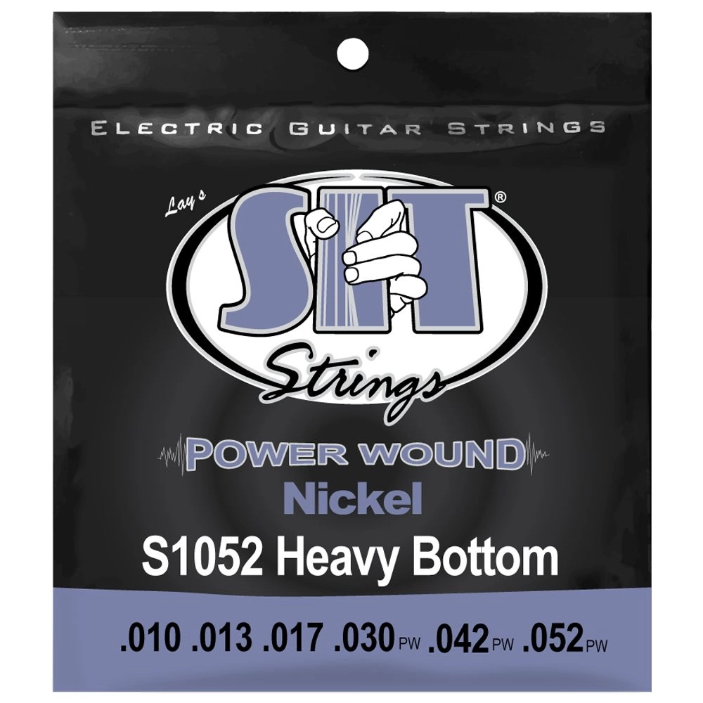 Imagem do produto Encordoamento Para Guitarra SIT 010 Power Wound Heavy Bottom S1052