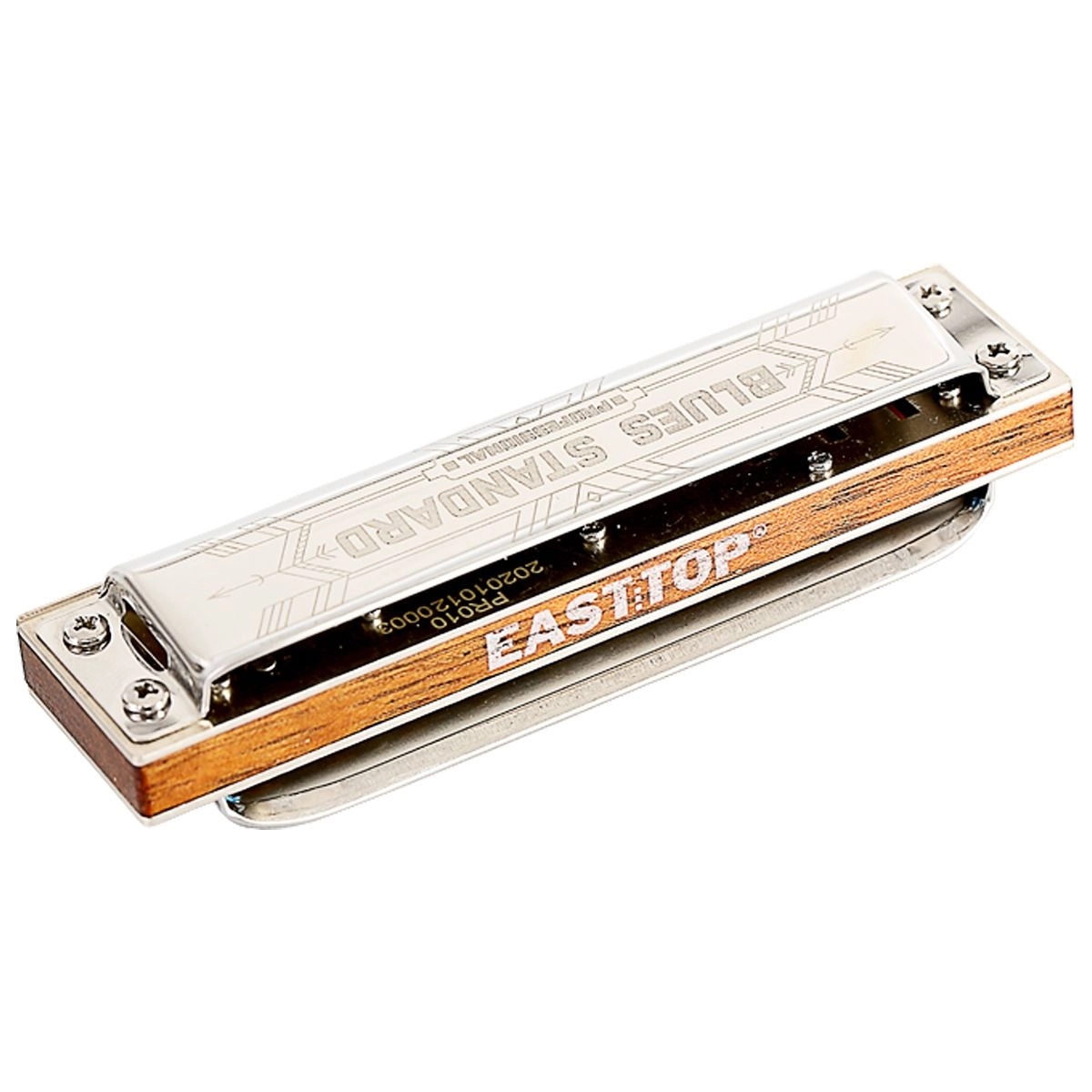 Imagem do produto Gaita Easttop Diatônica Blues Standard A Lá PRO10A Com Case