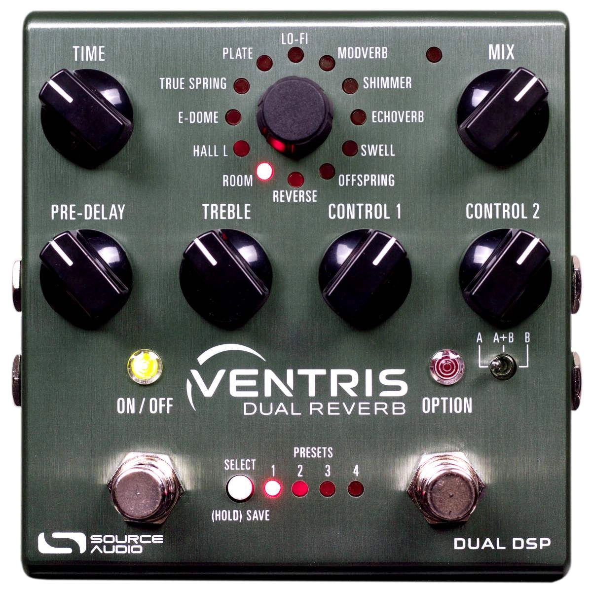 Imagem do produto Pedal de Efeito Para Guitarra Source Audio Ventris Dual Reverb