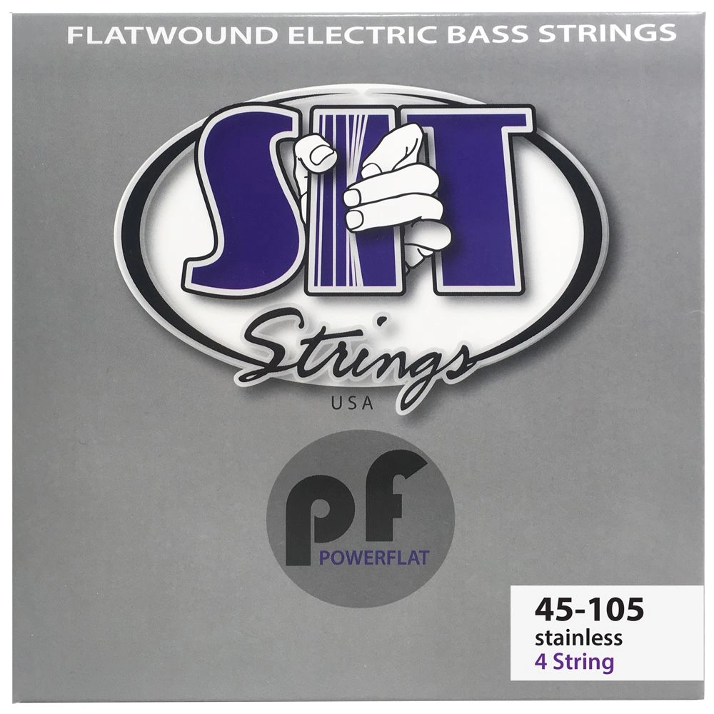 Imagem do produto Encordoamento Para Contra Baixo SIT 4 Cordas 045 Flatwound FN45105L