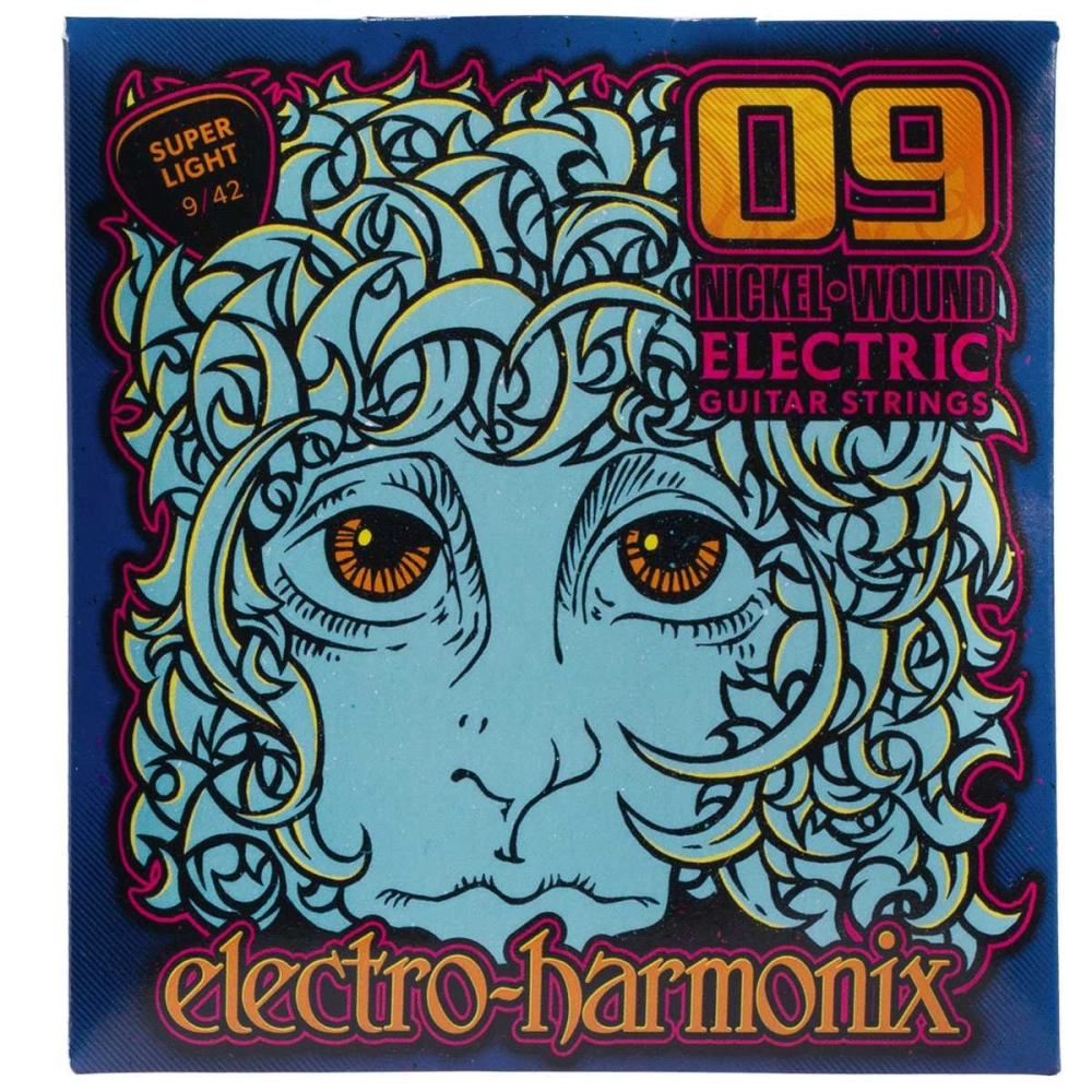 Imagem do produto Encordoamento Para Guitarra Electro-Harmonix 009 Nickel Wound