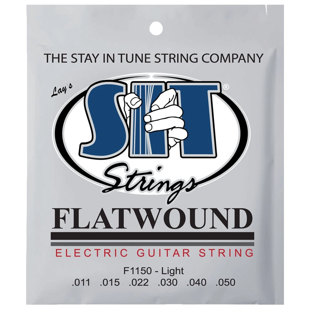 Imagem do produto Encordoamento Para Guitarra SIT 011 Flatwound Medium Light F1150
