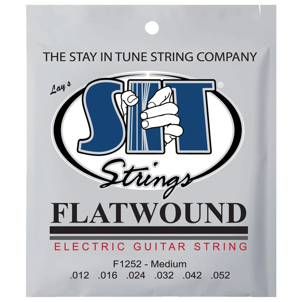 Imagem do produto Encordoamento Para Guitarra SIT 012 Flatwound Medium F1252