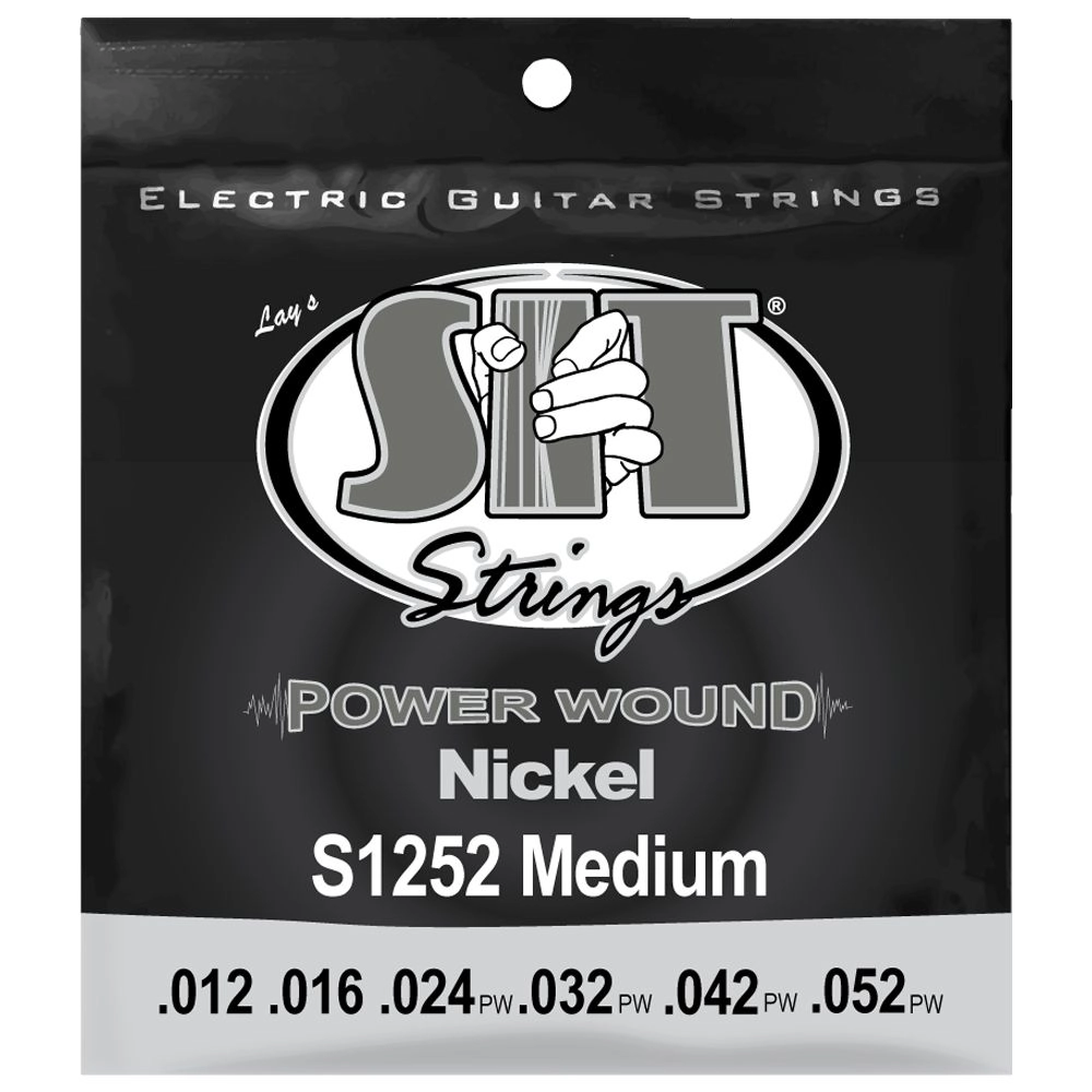 Imagem do produto Encordoamento Para Guitarra SIT 012 Power Wound Medium S1252