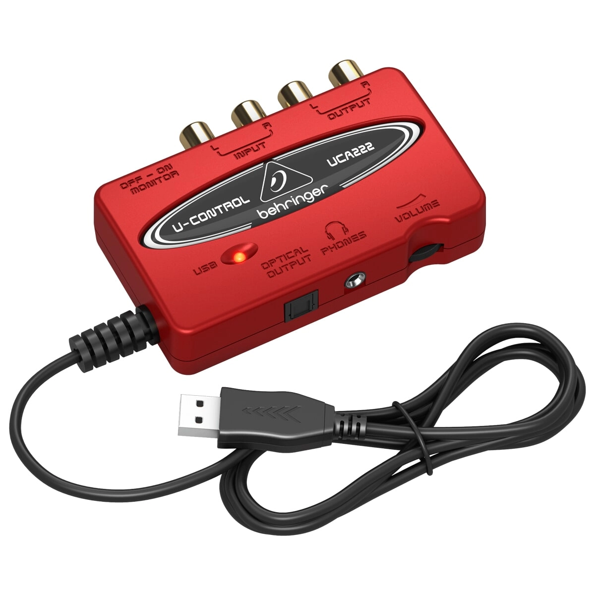 Imagem do produto Interface de Áudio Estéreo USB Behringer U-Control UCA222