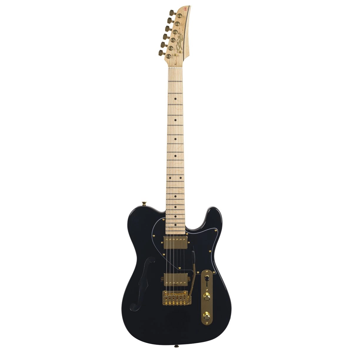 Imagem do produto Guitarra Seizi Katana Kabuki LTD Black Gold HH