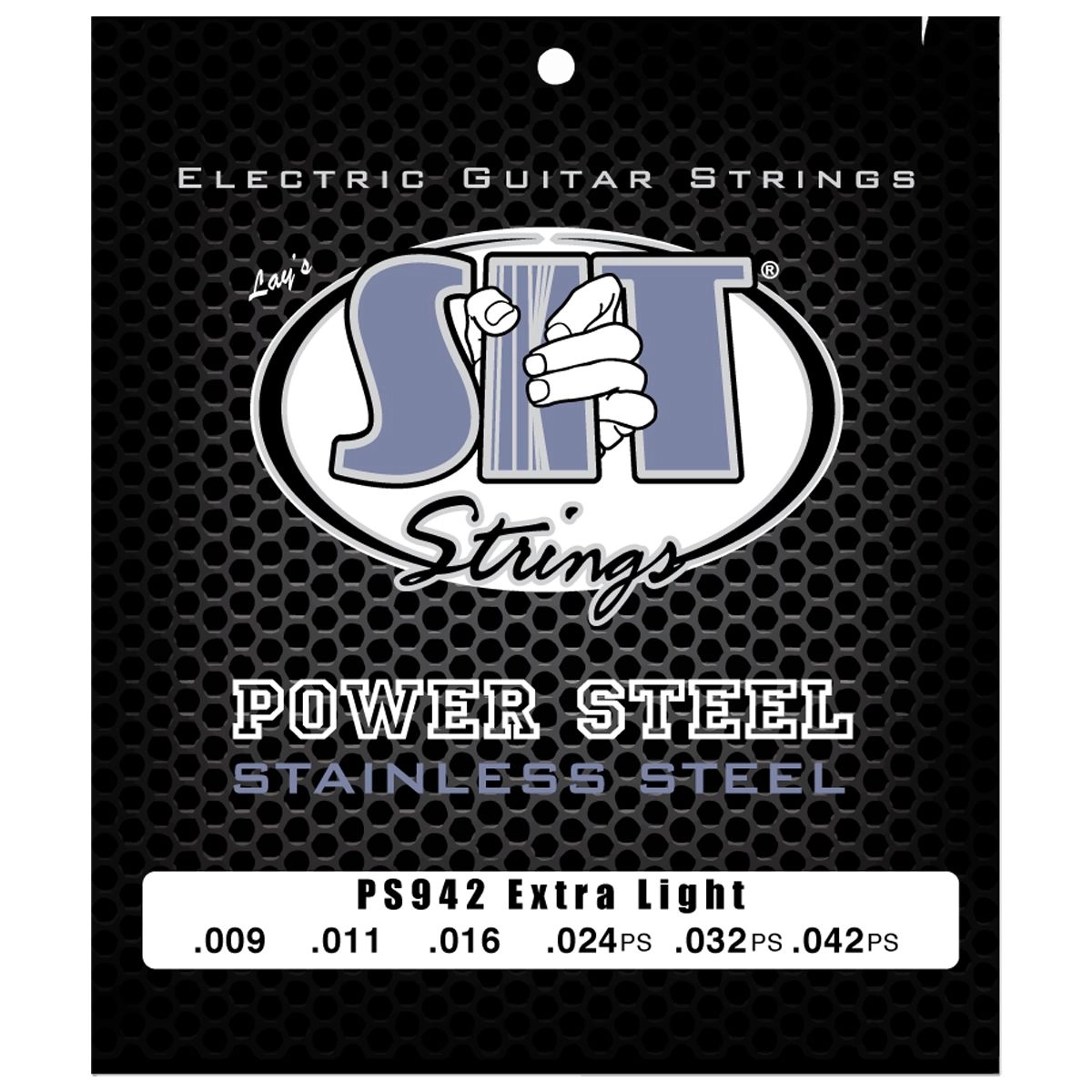 Imagem do produto Encordoamento Para Guitarra SIT 009 Power Steel Stainless Extra Light PS942