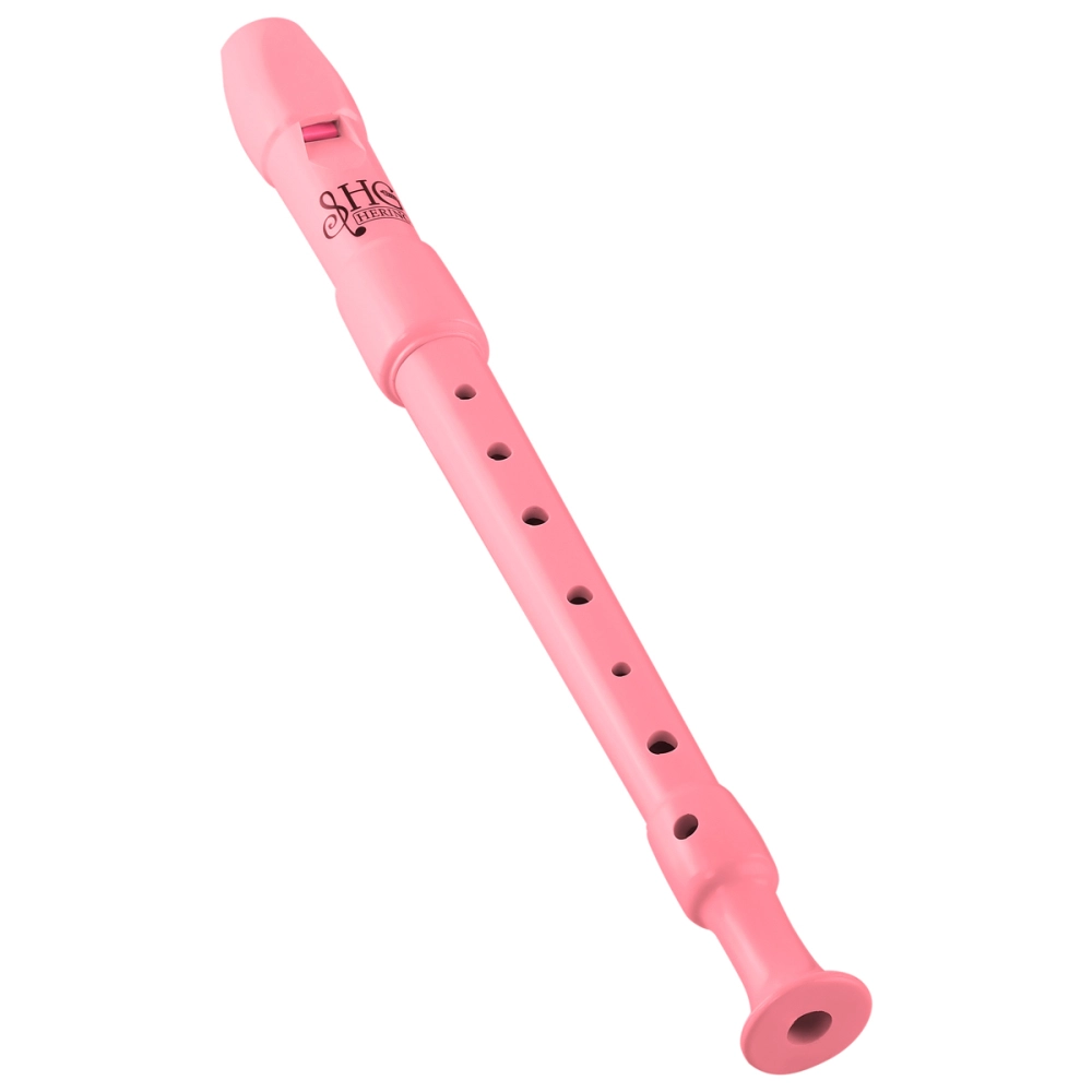 Imagem do produto Flauta Shg Hering Doce Soprano Germânica C Dó Rosa com Capa