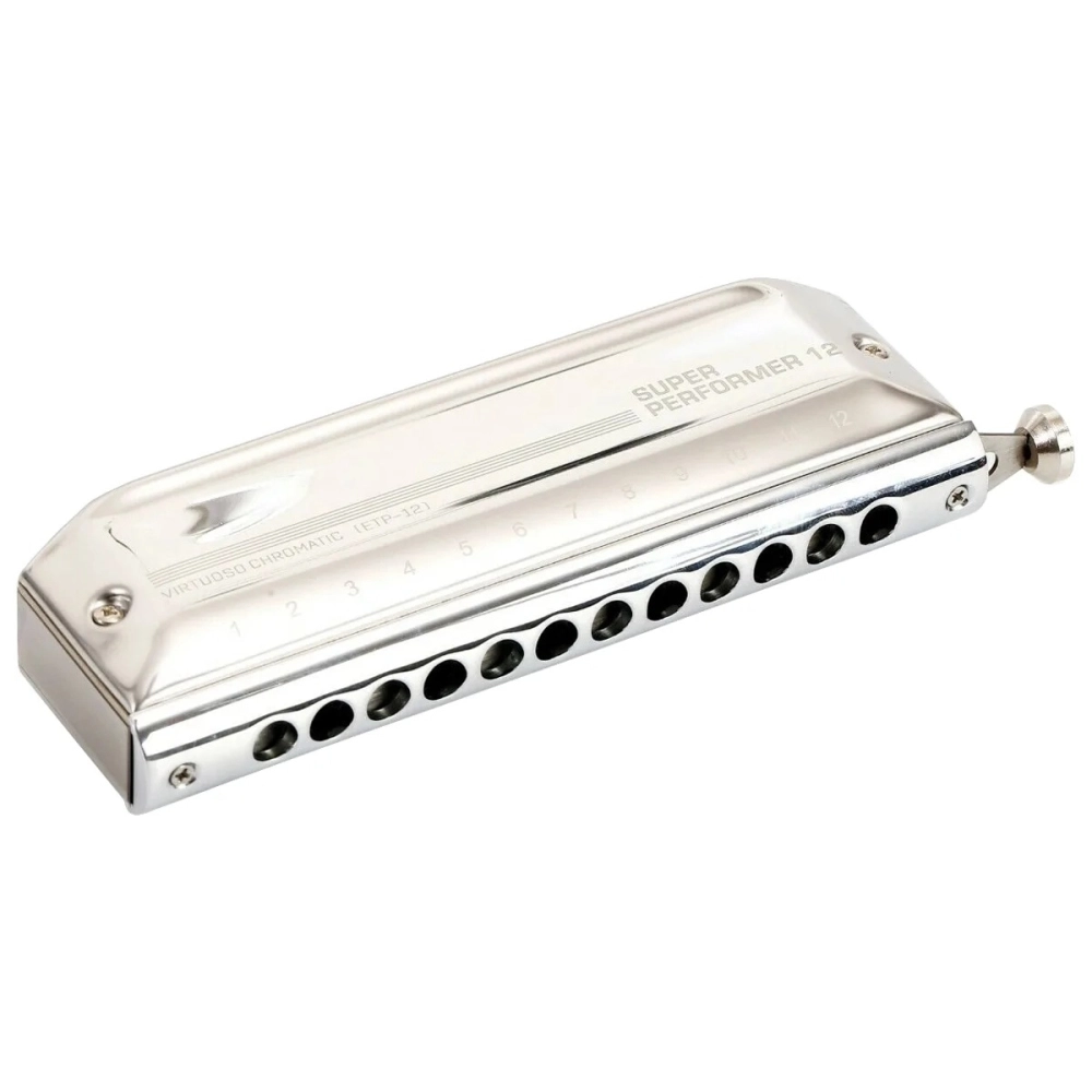 Imagem do produto Gaita Easttop Cromática Super Performer C Dó ETP12C Com Case
