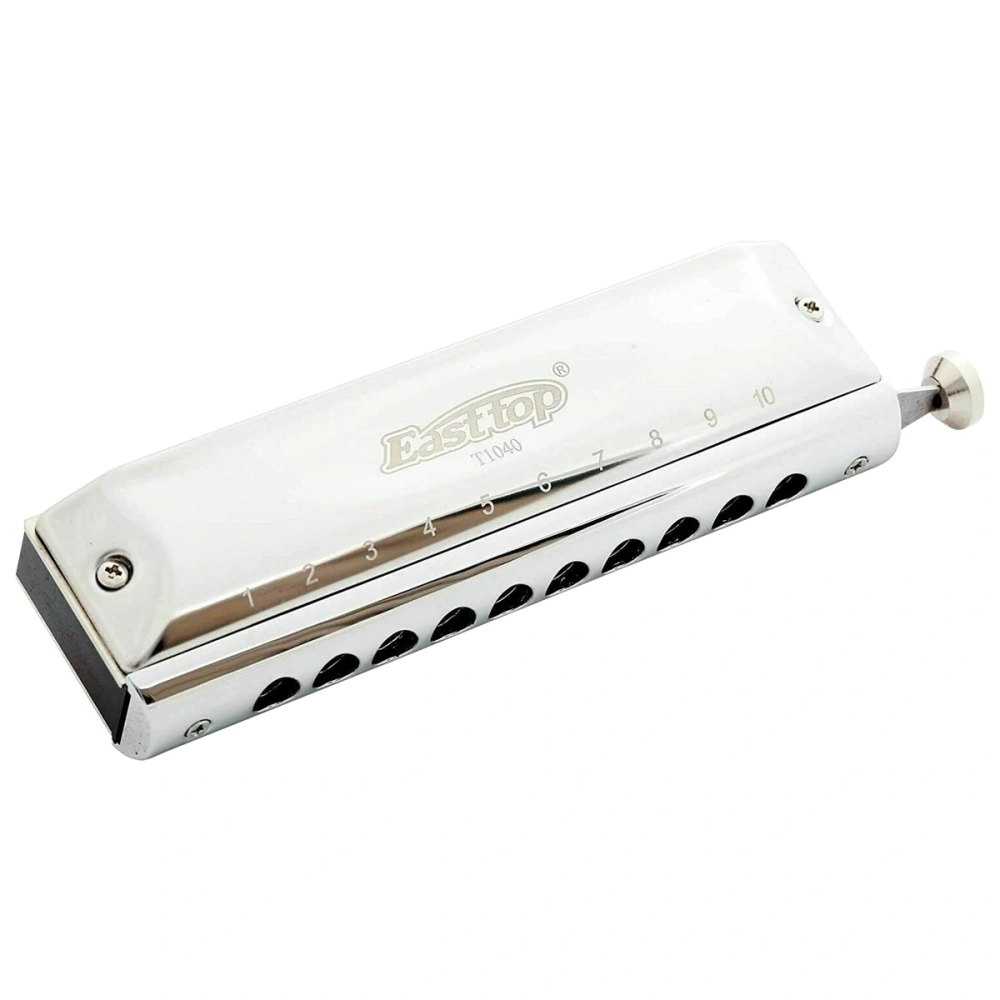 Imagem do produto Gaita Easttop Cromática T1040 C Dó Com Case