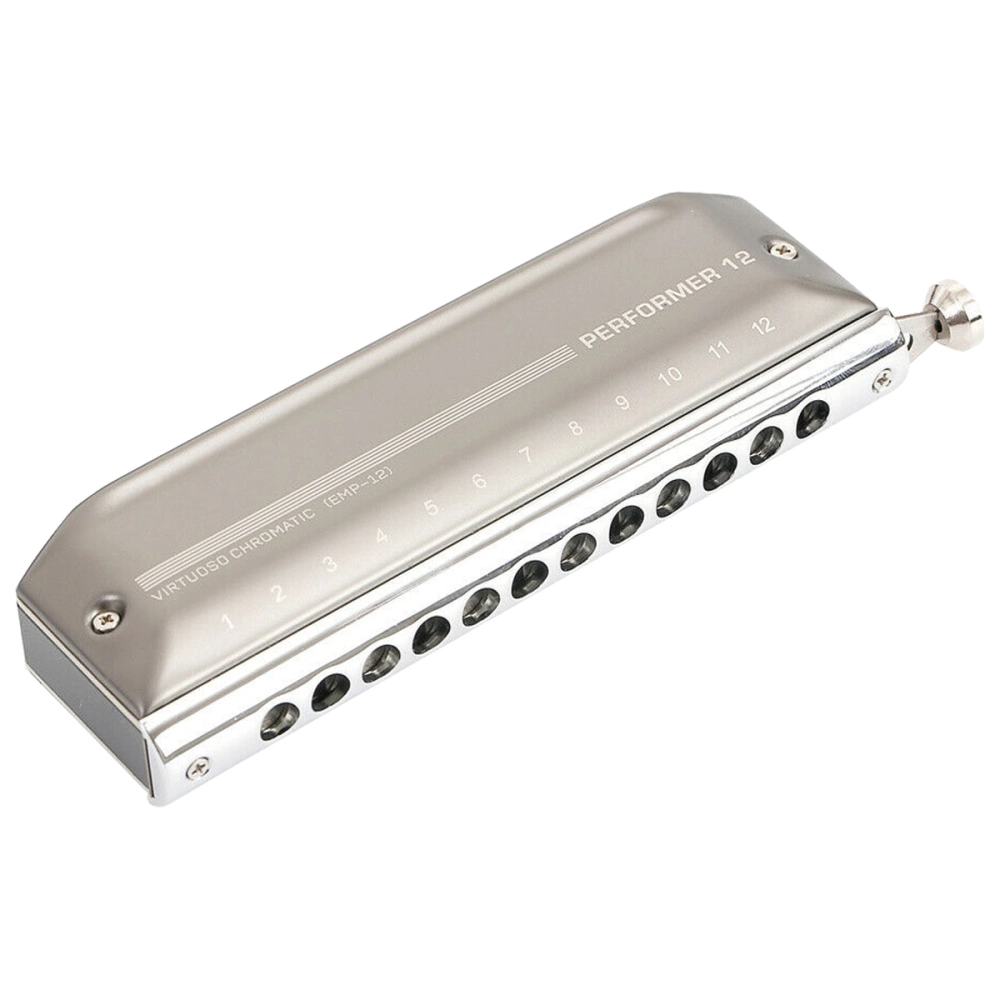 Imagem do produto Gaita Easttop Cromática 48 Performer C Dó EMP-12C Com Case