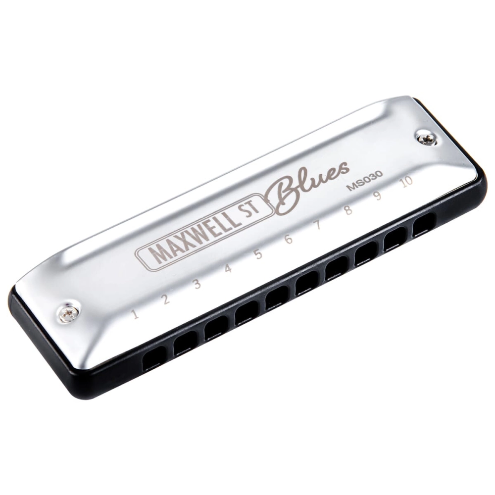 Imagem do produto Gaita Easttop Diatônica Maxwell ST Blues C Dó MS030 Com Case