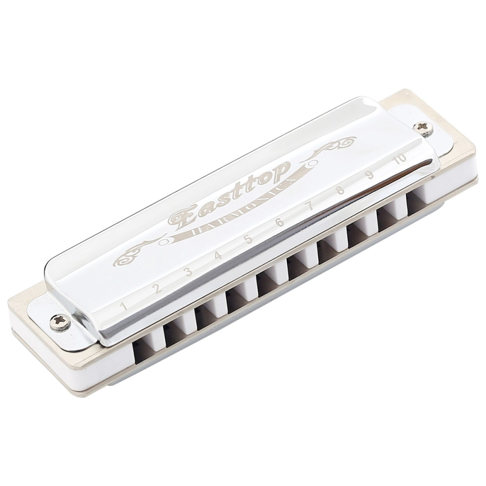 Imagem do produto Gaita Easttop Diatônica T008 FL Fá Low Com Case