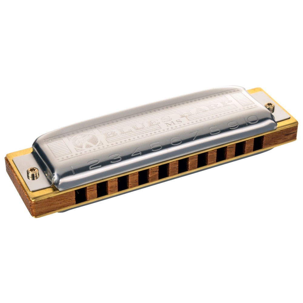 Imagem do produto Gaita Hohner Diatônica Blues Harp G Sol 532/20 MS Com Case
