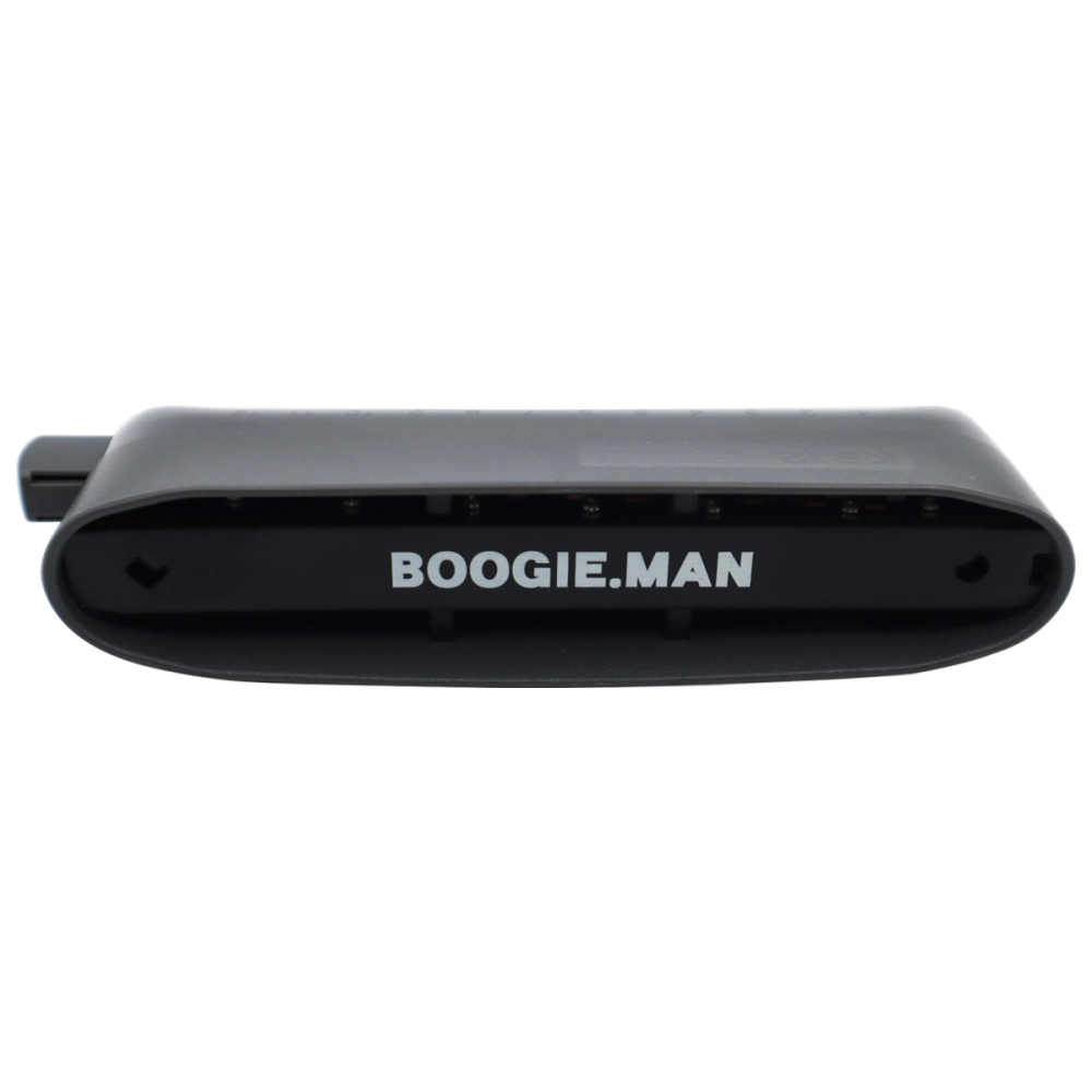 Imagem do produto Gaita Kongsheng Cromática Boogie Man Cinza C Dó KB12 48 Vozes Com Case