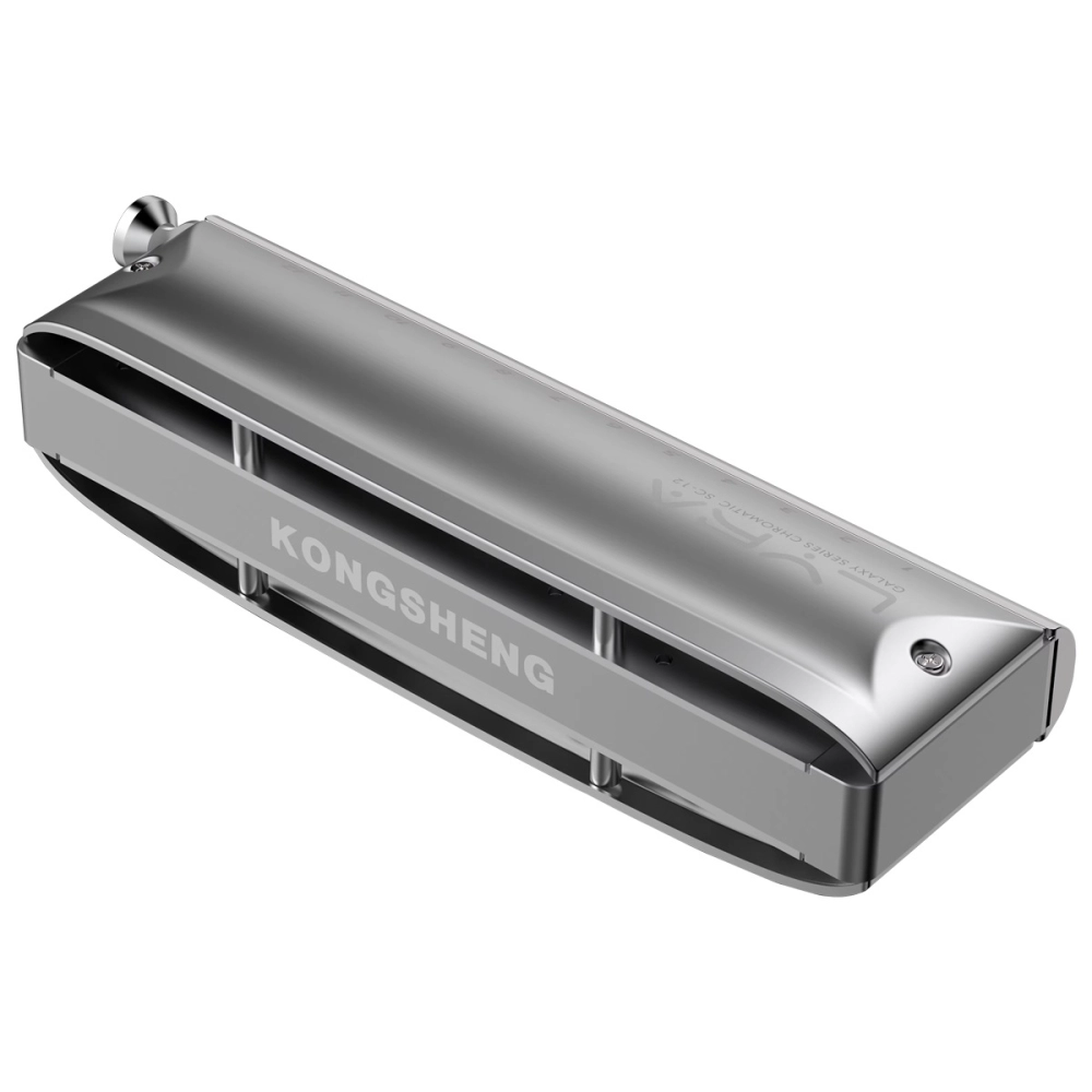 Imagem do produto Gaita Kongsheng Cromática Lyra 12 C Dó SC-12 48 Com Case